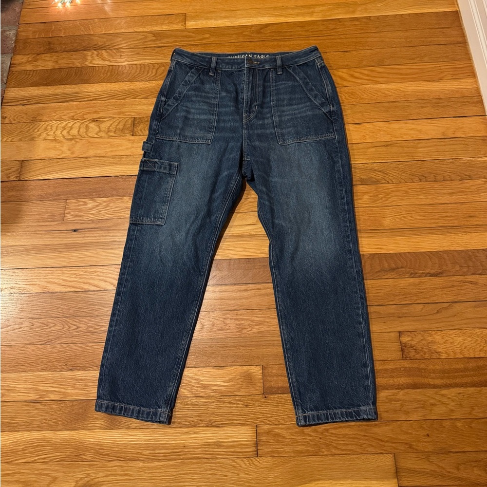 American Eagle mom jeans